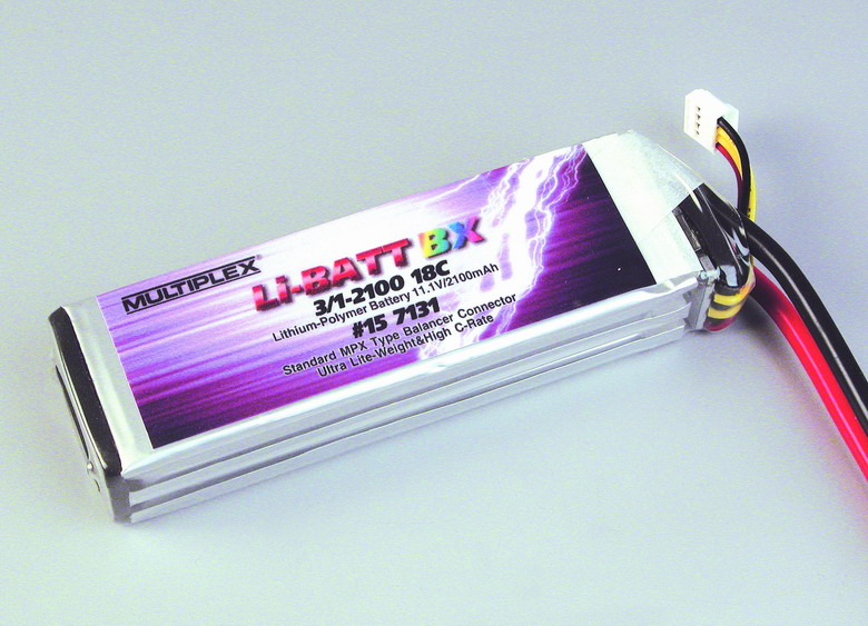 Acumulator propulsie LiBatt BX 11,1V, 2100mAh, 18C